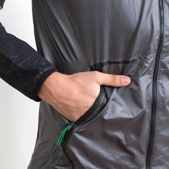 NEW Nike Black Silver OREGON DUCKS Velocity Fly Jacket Men's Large NWT - Picture 4 of 8